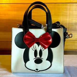 NWT Disney Bioworld Mini Bag with Bow Accent